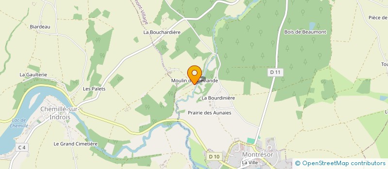 localisation de l'entreprise MADAME INES BOURGEOIS à BEAUMONT VILLAGE