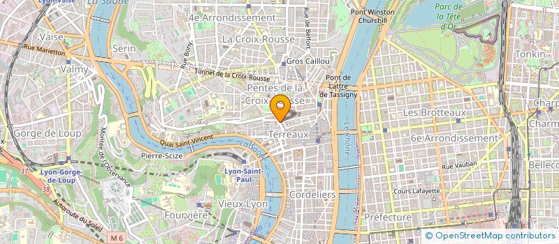 localisation de l'entreprise MADAME INES BOURGEOIS à LYON