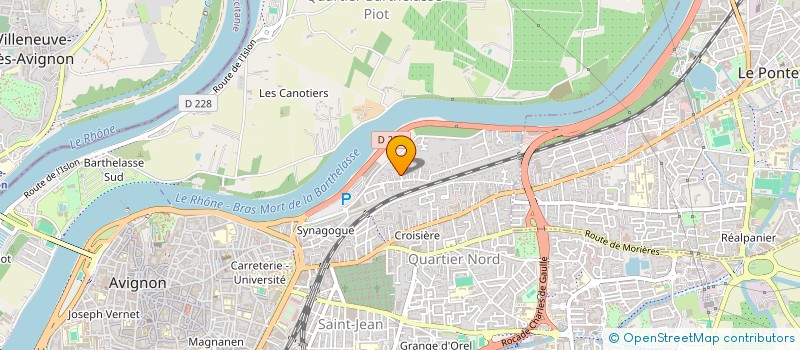 localisation de l'entreprise MADAME INES BOUTABA  AVIGNON