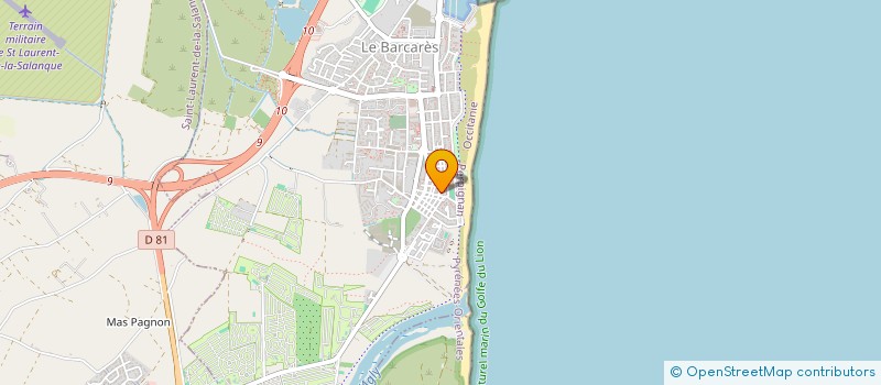 localisation de l'entreprise MADAME INES BRAHIMI GREMY  LE BARCARES