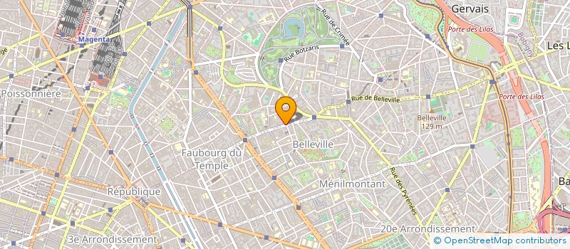 localisation de l'entreprise MADAME INES BRILLAUD  PARIS