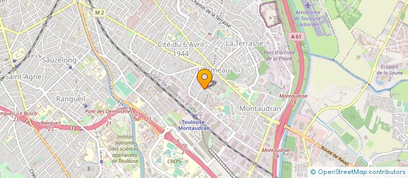 localisation de l'entreprise MADAME INES CAMPS JAIME à TOULOUSE