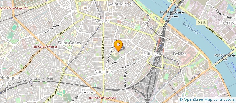 localisation de l'entreprise MADAME INES CAUSERET  BORDEAUX