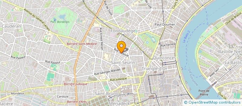 localisation de l'entreprise MADAME INES CHAFFRON  BORDEAUX