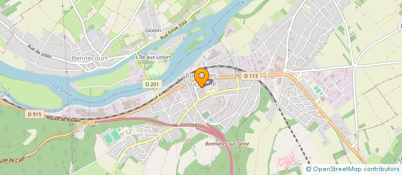 localisation de l'entreprise MADAME INES CHAIHAB à BONNIERES-SUR-SEINE