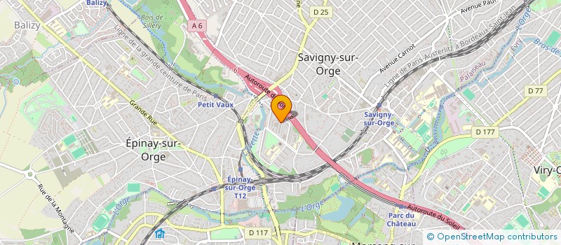 localisation de l'entreprise MADAME INES CHAKHAR à SAVIGNY-SUR-ORGE