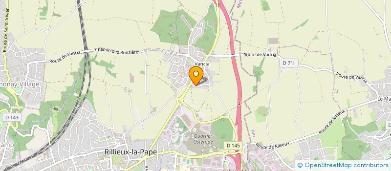 localisation de l'entreprise MADAME INES CHIKHI  RILLIEUX-LA-PAPE