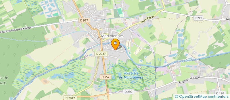 localisation de l'entreprise MADAME INES CLAIRE LUPESCOU  MARCHIENNES