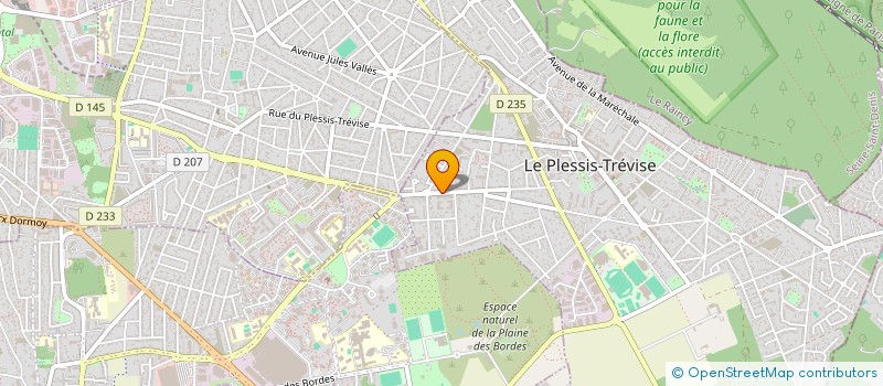 localisation de l'entreprise MADAME INES COMNOS à LE PLESSIS-TREVISE
