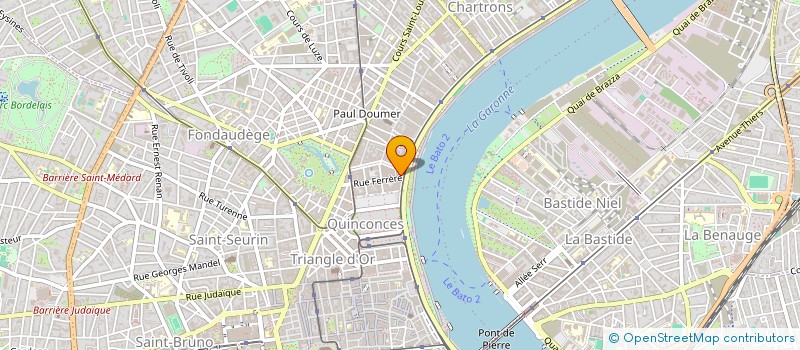 localisation de l'entreprise MADAME INES CUSTODIO CORREIA  BORDEAUX