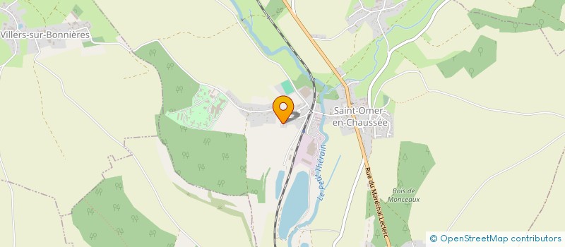 localisation de l'entreprise MADAME INES D'HARDIVILLIERS  ST OMER EN CHAUSSEE