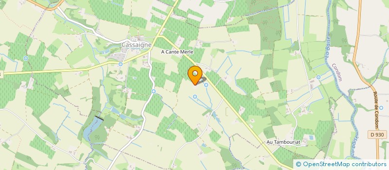 localisation de l'entreprise MADAME INES DADALT  CONDOM