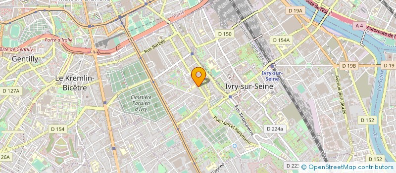 localisation de l'entreprise MADAME INES DAFRI  IVRY-SUR-SEINE