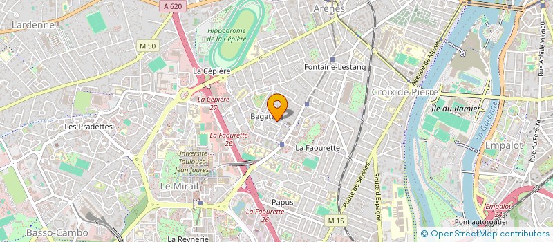 localisation de l'entreprise MADAME INES DAHHAN à TOULOUSE