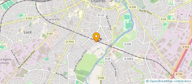 localisation de l'entreprise MADAME INES DATHEVY à CHARTRES