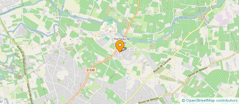 localisation de l'entreprise MADAME INES DBIZA  CARPENTRAS