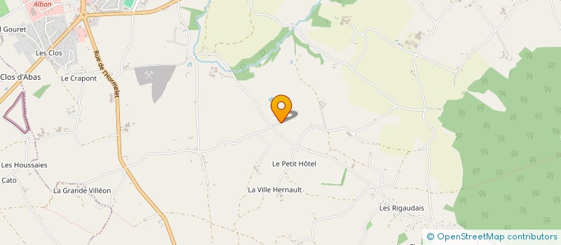 localisation de l'entreprise MADAME INES DE CORDOUE HECQUARD à SAINT-ALBAN