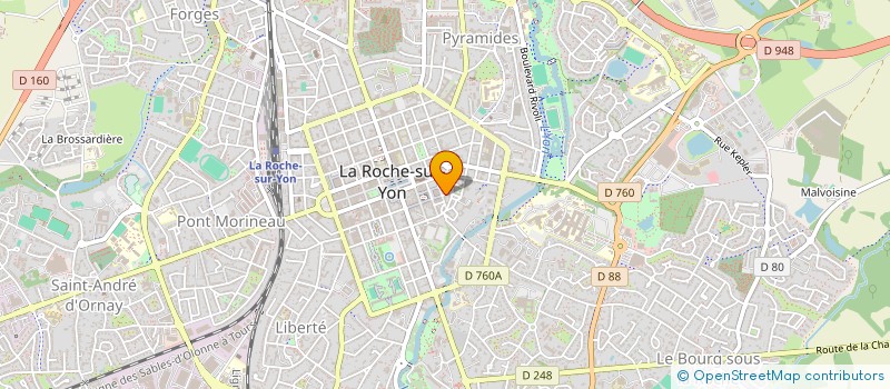 localisation de l'entreprise MADAME INES DE VILLELE à LA ROCHE-SUR-YON