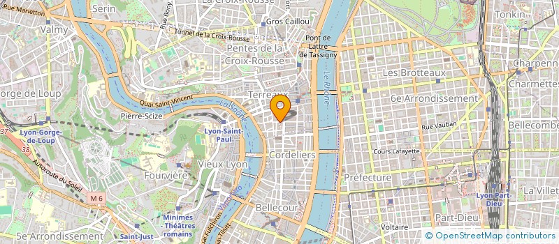 localisation de l'entreprise MADAME INES DEFACHE à LYON