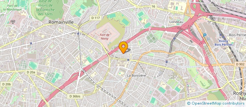 localisation de l'entreprise MADAME INES DELAUNAY à NOISY-LE-SEC