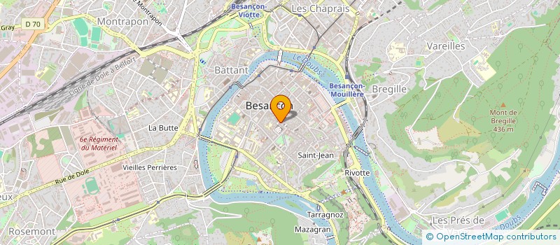 localisation de l'entreprise MADAME INES DIETERLE  OSSELLE-ROUTELLE