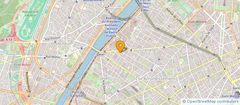 localisation de l'entreprise MADAME INES DIOURI  PARIS