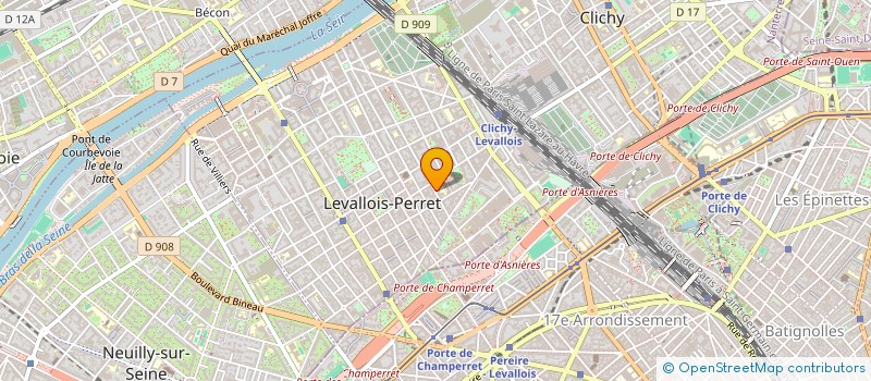 localisation de l'entreprise MADAME INES DOBOSZ à LEVALLOIS-PERRET