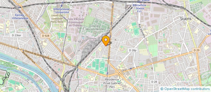 localisation de l'entreprise MADAME INES DRICHE  SAINT-DENIS