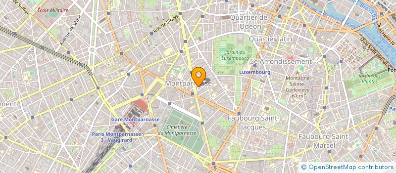 localisation de l'entreprise MADAME INES DU FAYET DE LA TOUR  PARIS