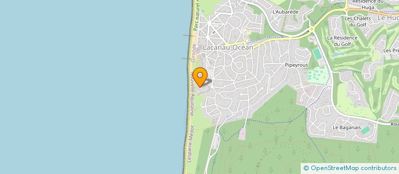 localisation de l'entreprise MADAME INES EL ABED  LACANAU