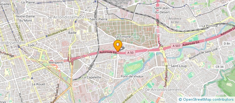 localisation de l'entreprise MADAME INES EL HADDARI  MARSEILLE