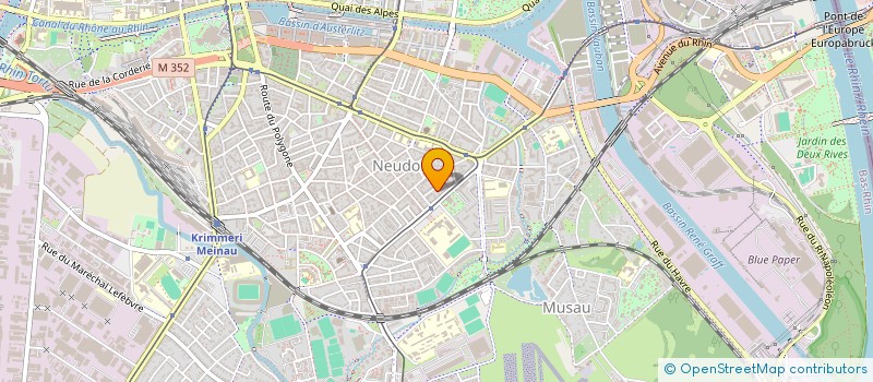 localisation de l'entreprise MADAME INES EL HAMDI à STRASBOURG