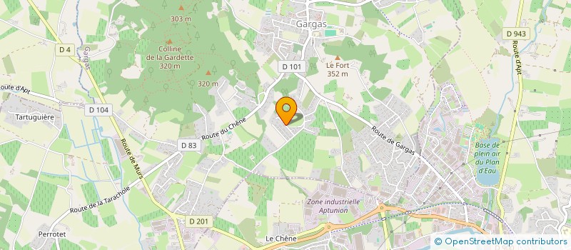 localisation de l'entreprise MADAME INES EL OUARRAD  GARGAS