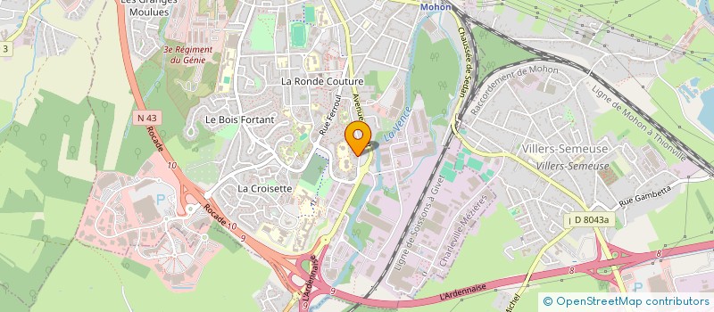 localisation de l'entreprise MADAME INES EL YOUNOUSSI  CHARLEVILLE-MEZIERES