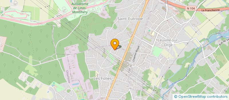 localisation de l'entreprise MADAME INES ESPARTERO à SAINT-GERMAIN-LES-ARPAJON