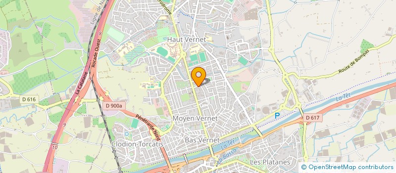 localisation de l'entreprise MADAME INES ESSADQUI  PERPIGNAN