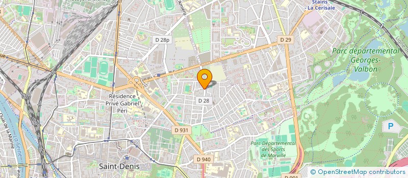 localisation de l'entreprise MADAME INES ESSAFI  SAINT-DENIS