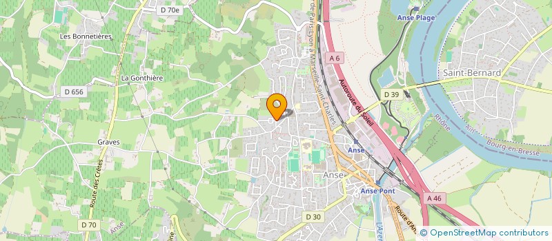 localisation de l'entreprise MADAME INES FARES  ANSE