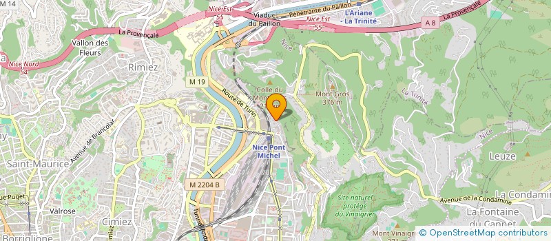 localisation de l'entreprise MADAME INES FEKIH à NICE