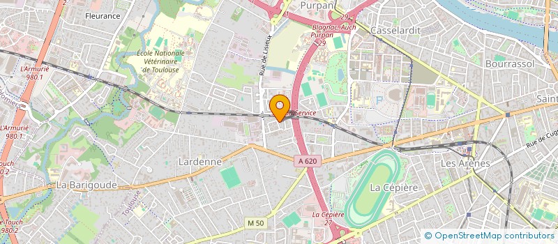 localisation de l'entreprise MADAME INES FEKIR à TOULOUSE