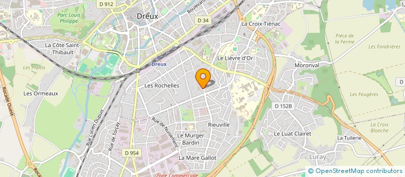 localisation de l'entreprise MADAME INES FILIPA COELHO SIMOES à DREUX