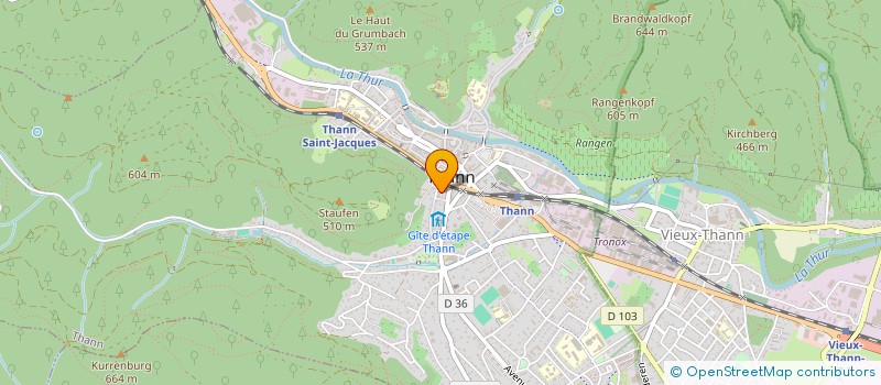 localisation de l'entreprise MADAME INES FIX  THANN