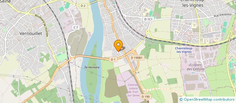 localisation de l'entreprise MADAME INES FONS GISBERT  TRIEL-SUR-SEINE