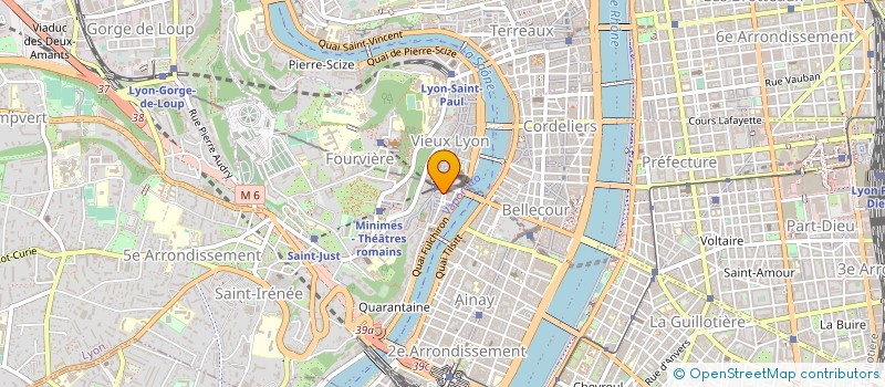 localisation de l'entreprise MADAME INES FOS à LYON
