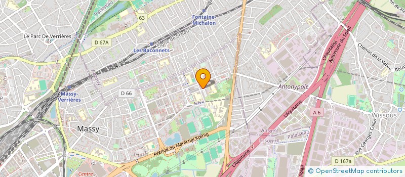 localisation de l'entreprise MADAME INES FOUCHER  PALAISEAU