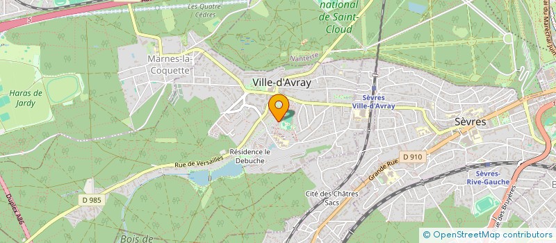 localisation de l'entreprise MADAME INES GALAN  VILLE D AVRAY