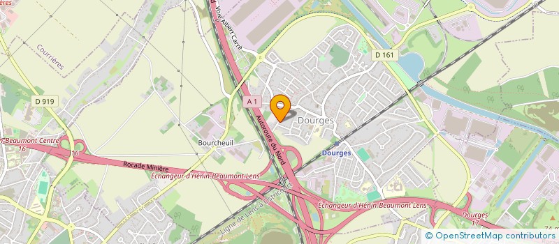 localisation de l'entreprise MADAME INES GALLET  DOURGES