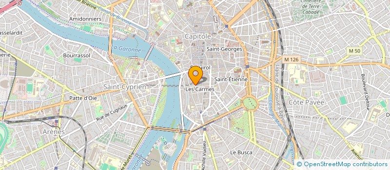 localisation de l'entreprise MADAME INES GAMBOA  TOULOUSE