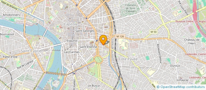 localisation de l'entreprise MADAME INES GARCIA à TOULOUSE