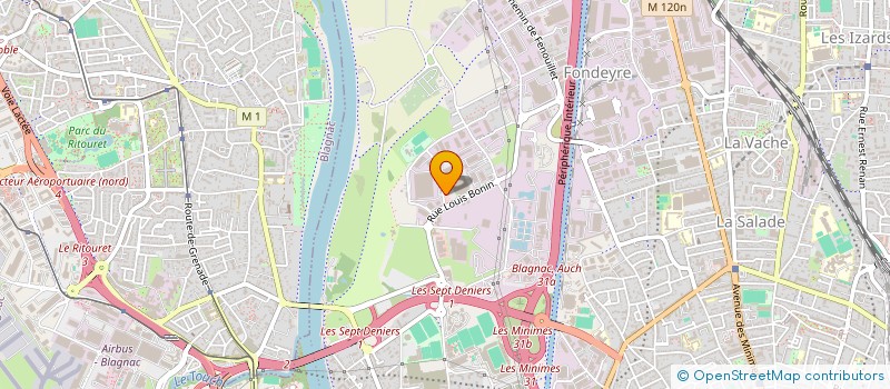 localisation de l'entreprise MADAME INES GARELLI à TOULOUSE